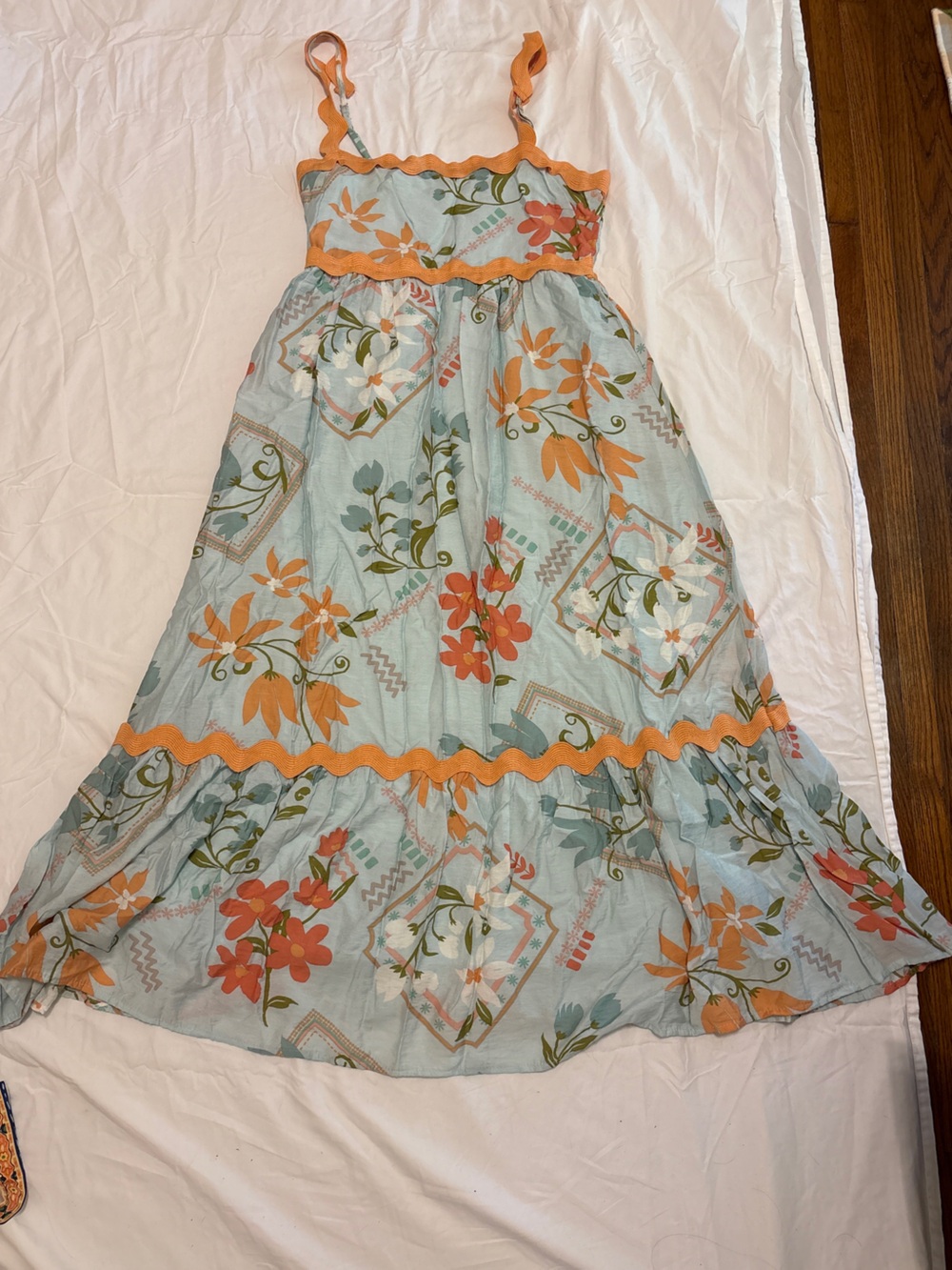 Floral Tropical Maxi Dress